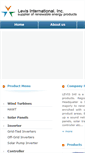 Mobile Screenshot of levisintl.com