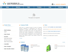 Tablet Screenshot of levisintl.com